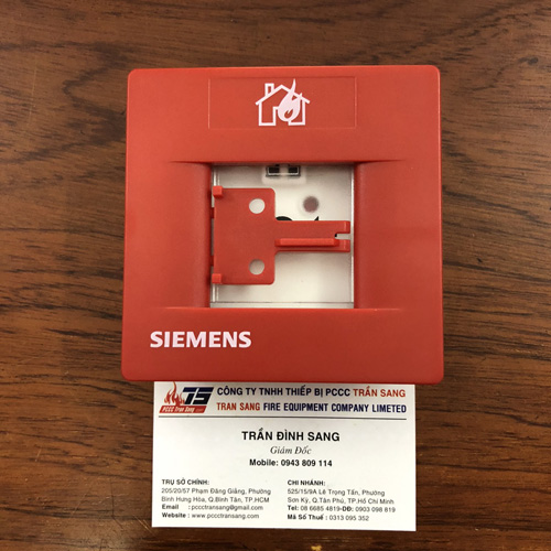 Nút nhấn khẩn báo cháy địa chỉ- Siemens